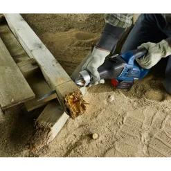 Factory Reconditioned Bosch 18V EC Brushless Lithium-Ion 1.25 in. Cordless Stroke Multi-Grip Reciprocating Saw Kit (8 Ah)