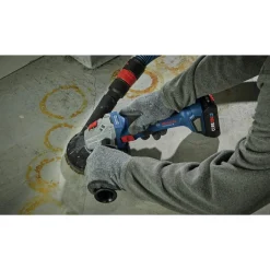 Factory Reconditioned Bosch 18V Brushless Lithium-Ion 4-1/2 in. Cordless Angle Grinder Kit (4 Ah)