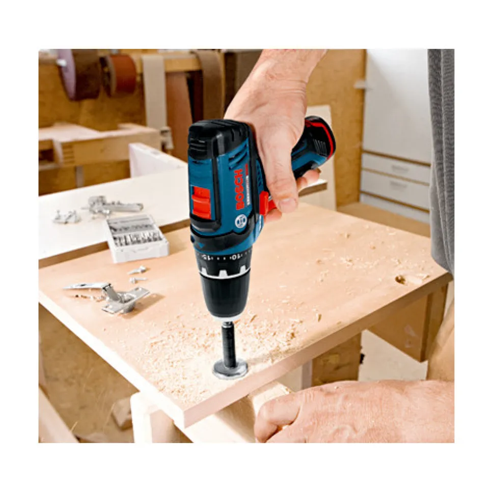 Factory Reconditioned Bosch 12V MAX Lithium-Ion 3/8 in. Cordless Drill Driver Kit (2 Ah)