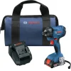 Factory Reconditioned Bosch 18V Compact Lithium-Ion 1/4 in. Cordless Hex Impact Driver Kit (2 Ah)