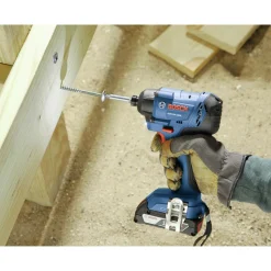 Factory Reconditioned Bosch 18V Compact Lithium-Ion 1/4 in. Cordless Hex Impact Driver Kit (2 Ah)