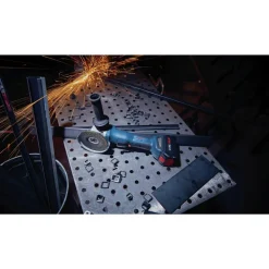 Factory Reconditioned Bosch 18V Brushless Lithium-Ion 4-1/2 - 5 in. Cordless X-LOCK Angle Grinder with No Lock-On Paddle Switch (Tool Only)