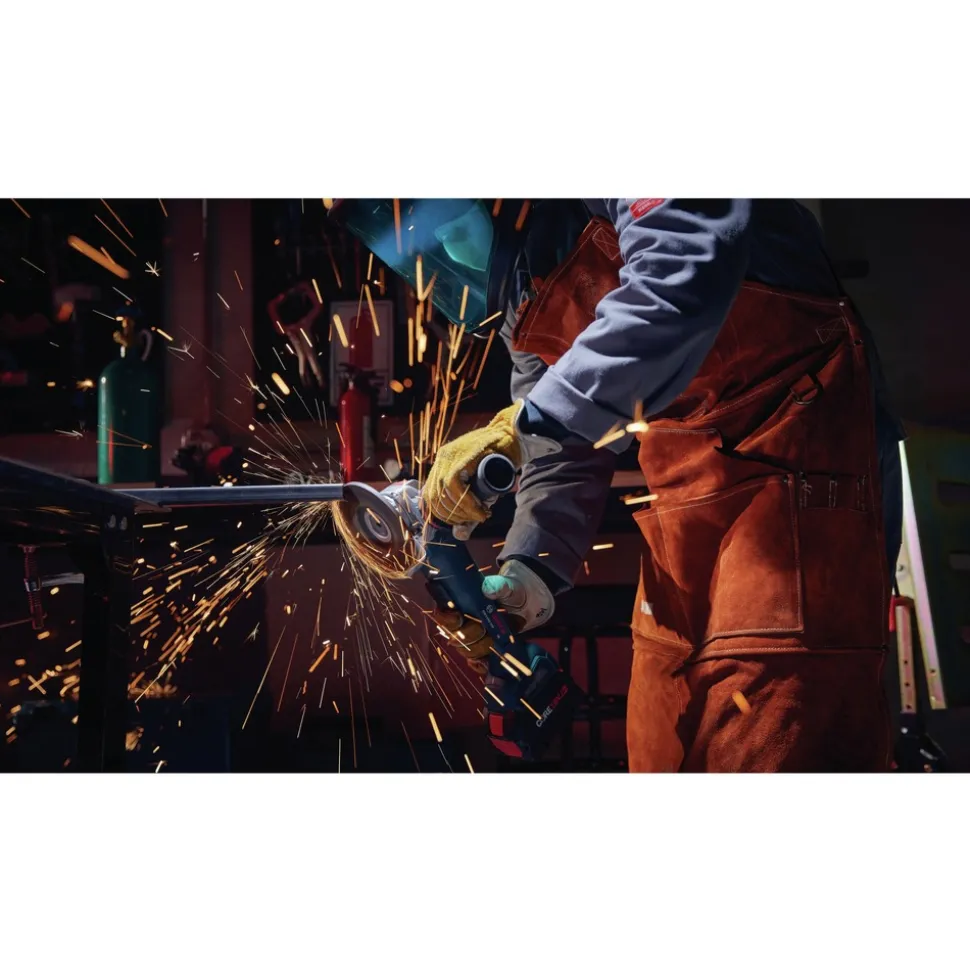 Factory Reconditioned Bosch 18V Brushless Lithium-Ion 4-1/2 - 5 in. Cordless X-LOCK Angle Grinder with No Lock-On Paddle Switch (Tool Only)