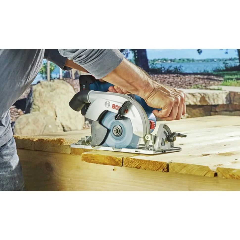 Factory Reconditioned Bosch 18V Brushless Lithium-Ion Blade-Right 6-1/2 in. Cordless Circular Saw (Tool Only)