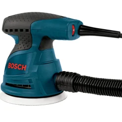 Factory Reconditioned Bosch 5 in. VS Palm Random Orbit Sander Kit with Canvas Carrying Bag