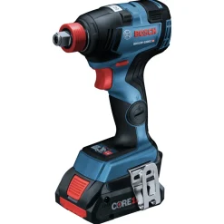 Factory Reconditioned Bosch 18V Brute Tough Connected-Ready EC Brushless Li-Ion 1/2 in. Cordless Hammer Drill Driver / 1/4 / 1/2 in. 2-In-1 Impact Driver Combo Kit (4 Ah)