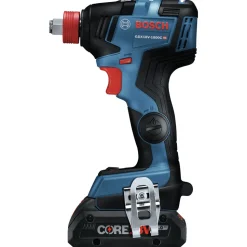 Factory Reconditioned Bosch 18V Brute Tough Connected-Ready EC Brushless Li-Ion 1/2 in. Cordless Hammer Drill Driver / 1/4 / 1/2 in. 2-In-1 Impact Driver Combo Kit (4 Ah)