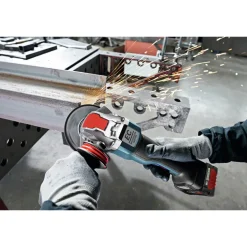 Factory Reconditioned Bosch 18V X-LOCK Brushless Lithium-Ion 4-1/2 - 5 in. Cordless Angle Grinder Kit (8 Ah)