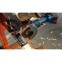 Factory Reconditioned Bosch 18V Lithium-Ion Brushless 4-1/2 in. Cordless X-LOCK Angle Grinder Kit (4 Ah)