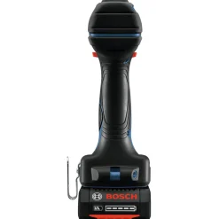 Factory Reconditioned Bosch 18V Lithium-Ion Brushless Cordless Drill Driver Kit with 5-In-1 Flexiclick System (4 Ah)