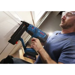 Factory Reconditioned Bosch 18V Lithium-Ion Brushless Cordless 18-Gauge Brad Nailer Kit (2 Ah)