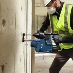 Factory Reconditioned Bosch 18V Brushless Lithium-Ion 1 in. Cordless SDS-Plus Bulldog Rotary Hammer Kit with 2 Batteries (4 Ah)