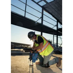 Factory Reconditioned Bosch 18V Brushless Lithium-Ion 1 in. Cordless SDS-Plus Bulldog Rotary Hammer Kit with 2 Batteries (4 Ah)