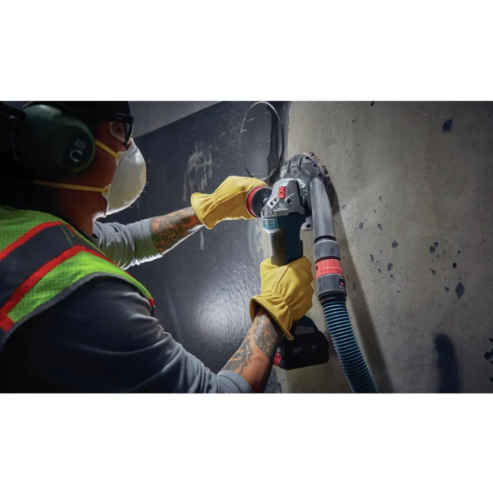 Factory Reconditioned Bosch 18V Brushless Lithium-Ion 4-1/2 - 5 in. Cordless Angle Grinder with Paddle Switch (Tool Only)