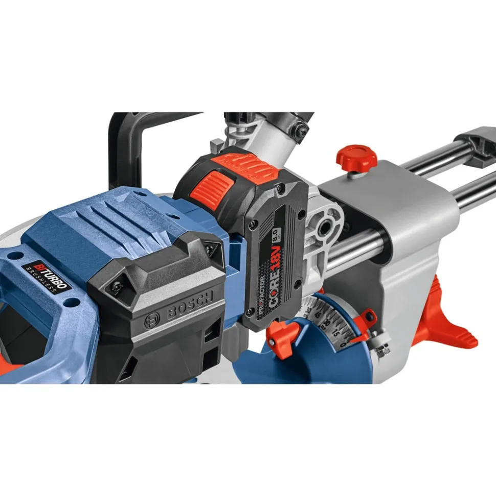 Factory Reconditioned Bosch 18V PROFACTOR Brushless Dual-Bevel Slide Lithium-Ion 10 in. Cordless Miter Saw Kit (8 Ah)