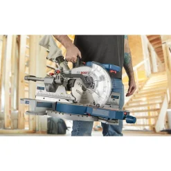 Factory Reconditioned Bosch 18V PROFACTOR Brushless Dual-Bevel Slide Lithium-Ion 10 in. Cordless Miter Saw Kit (8 Ah)