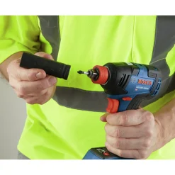 Factory Reconditioned Bosch 18V EC Brushless Lithium-Ion 1/4 in. and 1/2 in. Cordless Two-In-One Socket Impact Driver Kit (4 Ah)
