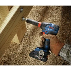 Factory Reconditioned Bosch 18V EC Brushless Lithium-Ion 1/4 in. and 1/2 in. Cordless Two-In-One Socket Impact Driver Kit (4 Ah)