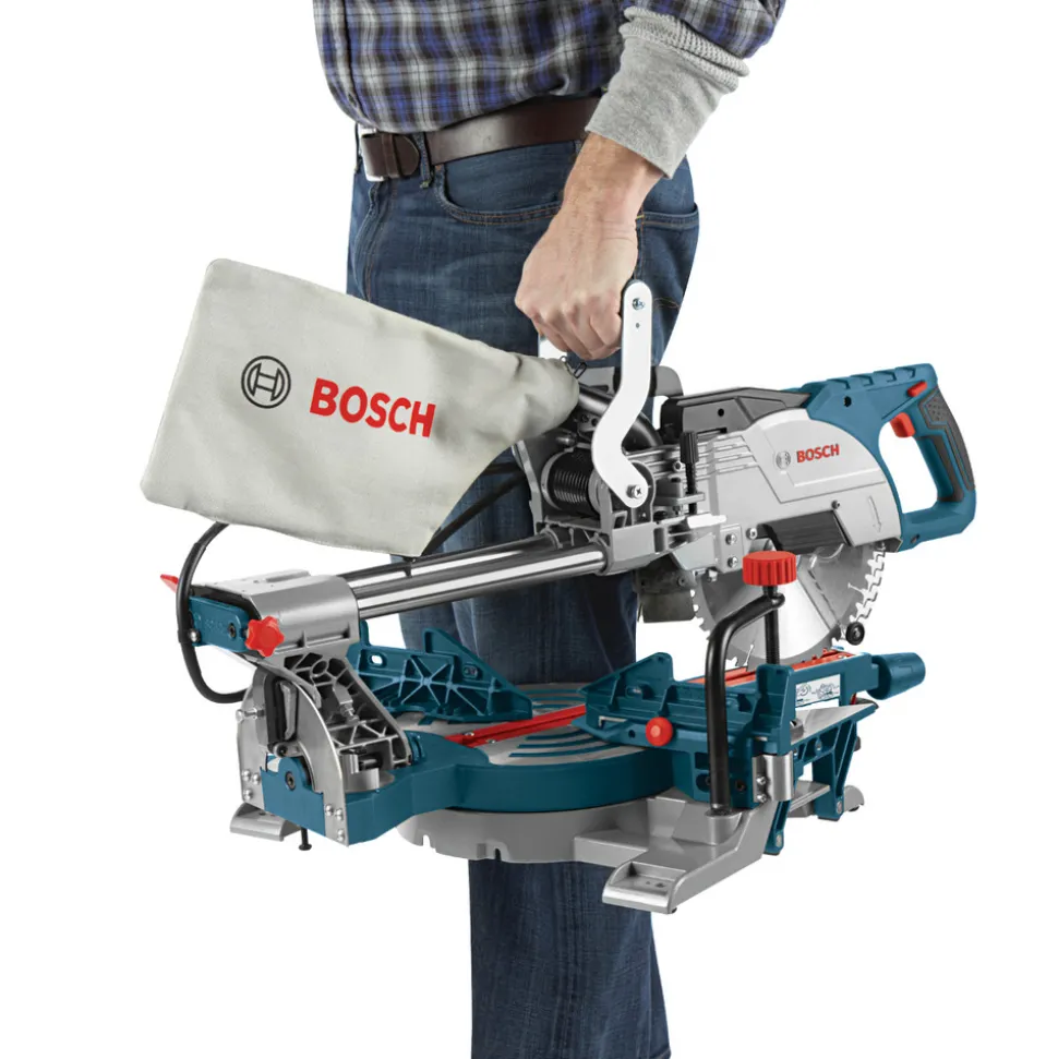 Factory Reconditioned Bosch 8-1/2 in. Single Bevel Sliding Compound Miter Saw