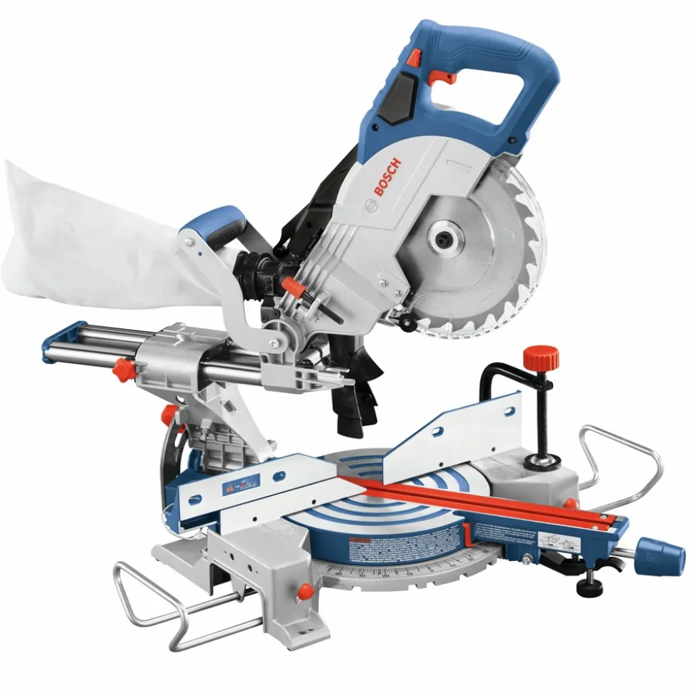 Factory Reconditioned Bosch 18V Single-Bevel Slide 8-1/2 in. Cordless Miter Saw Kit (8 Ah)