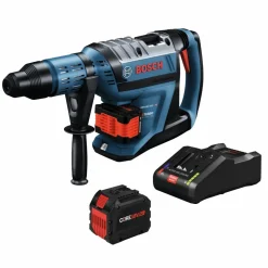 Factory Reconditioned Bosch 18V PROFACTOR Brushless Connected-Ready SDS-Max 1-7/8 in. Cordless Rotary Hammer Kit with (2) CORE18V 12 Ah High Power Batteries