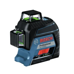 Factory Reconditioned Bosch 360 Degrees Green-Beam Three-Plane Leveling and Alignment-Line Laser