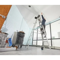 Factory Reconditioned Bosch 360 Degrees Green-Beam Three-Plane Leveling and Alignment-Line Laser