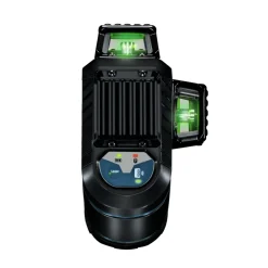 Factory Reconditioned Bosch 360 Degrees Green-Beam Three-Plane Leveling and Alignment-Line Laser
