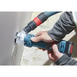 Factory Reconditioned Bosch 18V Brushless Cordless Screwgun and Cut-Out Tool Combo Kit with (2) CORE18V 4 Ah Advanced Power Batteries