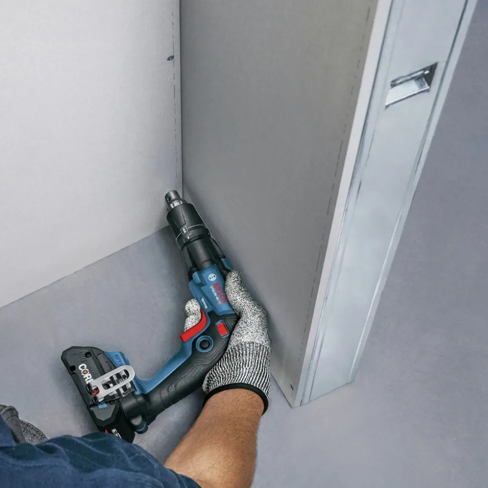 Factory Reconditioned Bosch 18V Brushless Cordless Screwgun and Cut-Out Tool Combo Kit with (2) CORE18V 4 Ah Advanced Power Batteries