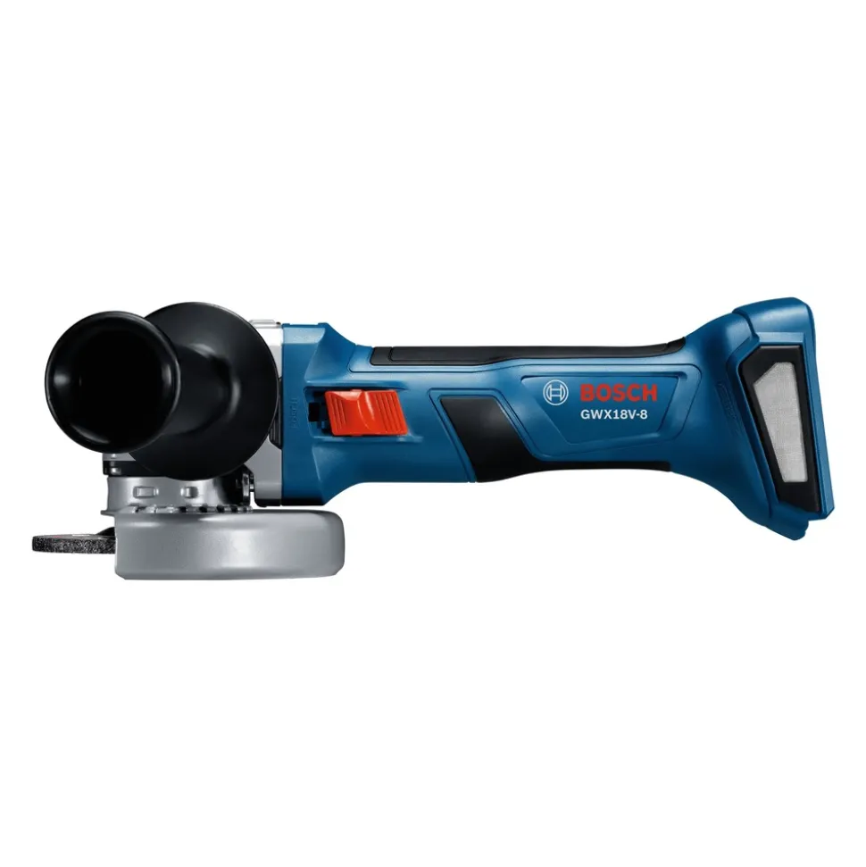Factory Reconditioned Bosch 18V Brushless Lithium-Ion 4-1/2 in. Cordless X-LOCK Angle Grinder (Tool Only)