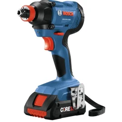 Factory Reconditioned Bosch 18V 1/2 in. Hammer Drill Driver and 2-in-1 Impact Driver Combo Kit (4 Ah)