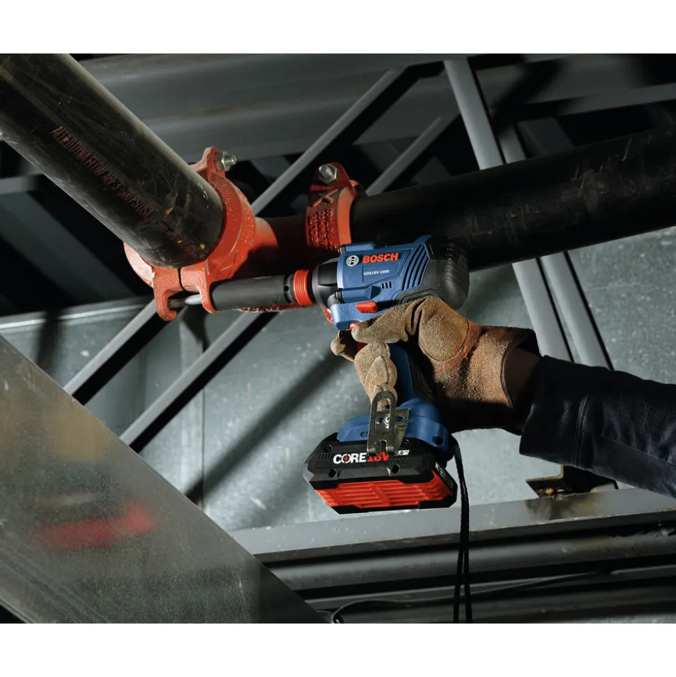 Factory Reconditioned Bosch 18V 1/2 in. Hammer Drill Driver and 2-in-1 Impact Driver Combo Kit (4 Ah)