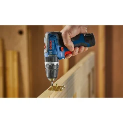 Factory Reconditioned Bosch 12V Max Brushless Lithium-Ion 3/8 in. Cordless Hammer Drill Driver Kit with 2 Batteries (2 Ah)