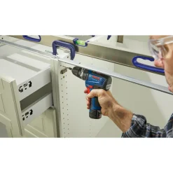 Factory Reconditioned Bosch 12V Max Brushless Lithium-Ion 3/8 in. Cordless Hammer Drill Driver Kit with 2 Batteries (2 Ah)