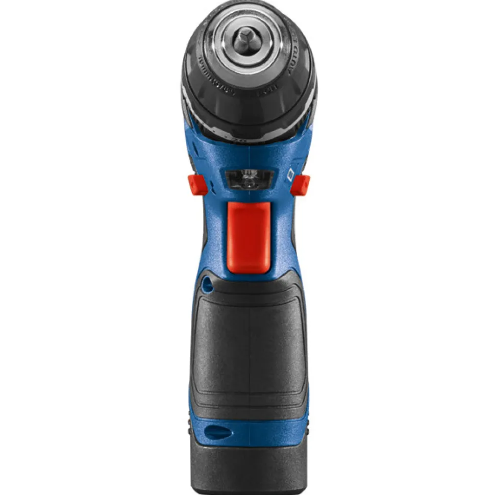 Factory Reconditioned Bosch 12V Max Brushless Lithium-Ion 3/8 in. Cordless Hammer Drill Driver Kit with 2 Batteries (2 Ah)