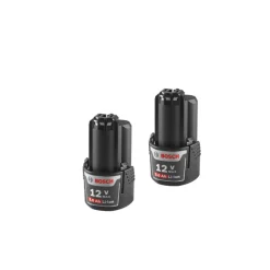 Factory Reconditioned Bosch 12V Max Brushless Lithium-Ion 3/8 in. Cordless Hammer Drill Driver Kit with 2 Batteries (2 Ah)