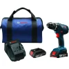 Factory Reconditioned Bosch 18V Lithium-Ion Compact Tough 1/2 in. Cordless Drill Driver Kit (2 Ah)