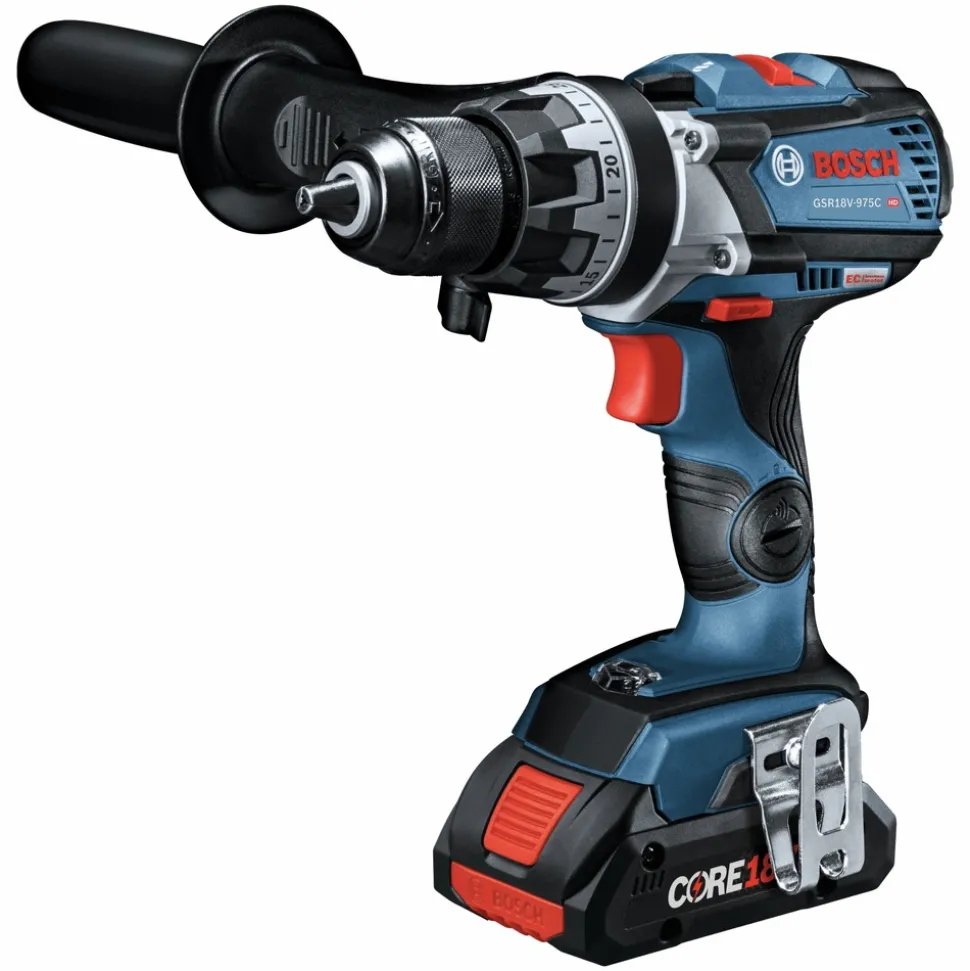 Factory Reconditioned Bosch 18V Brushless Lithium-Ion 1/2 in. Cordless Drill Driver Kit (4 Ah)