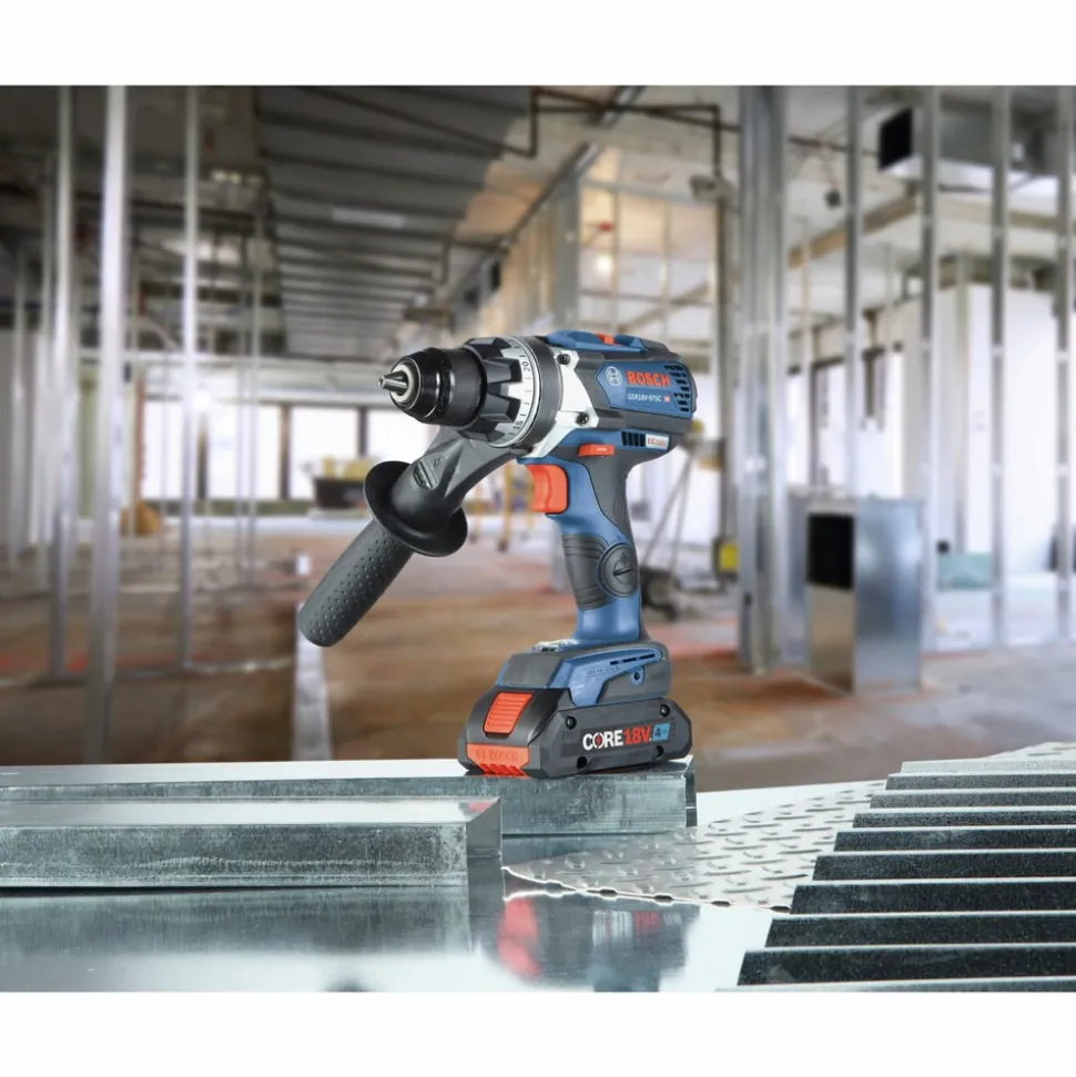 Factory Reconditioned Bosch 18V Brushless Lithium-Ion 1/2 in. Cordless Drill Driver Kit (4 Ah)