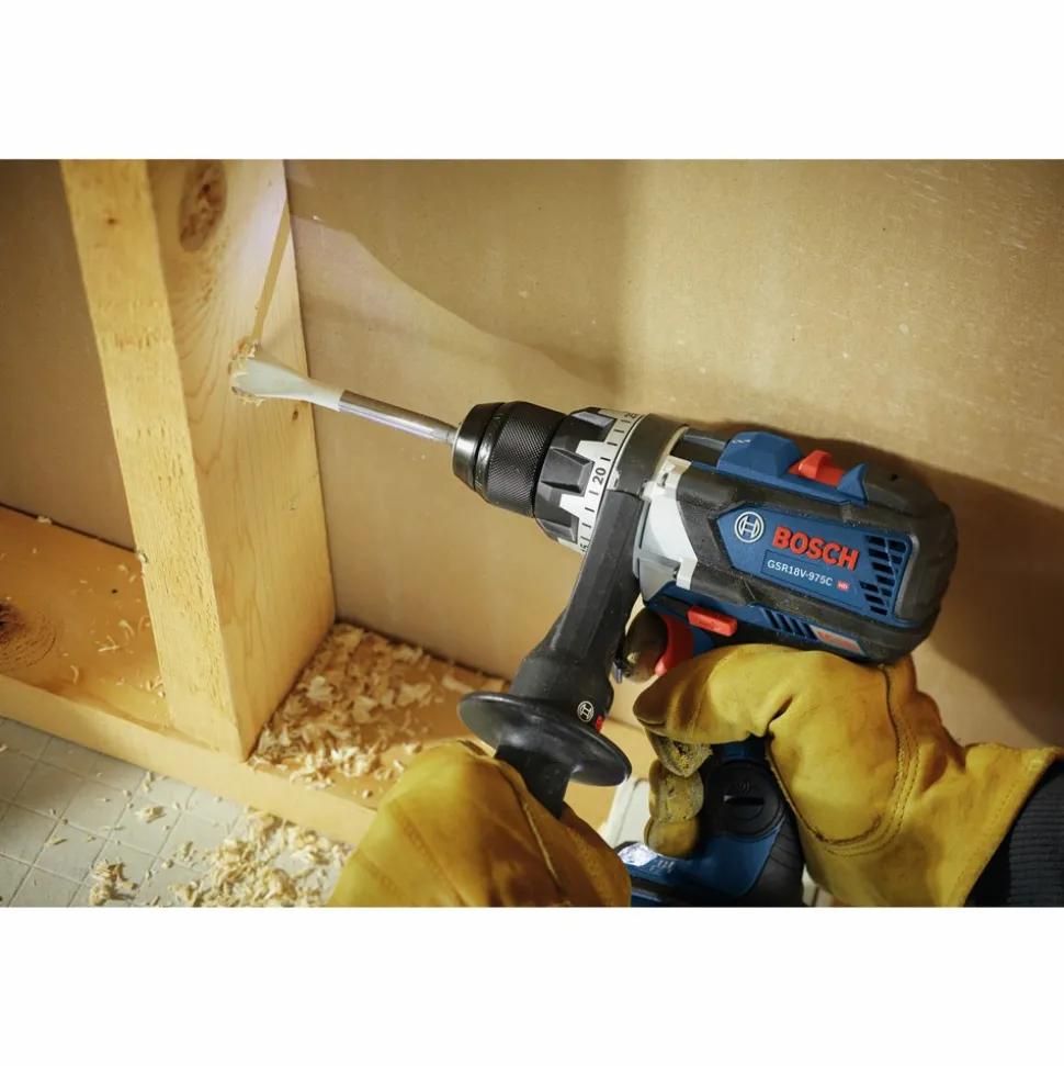 Factory Reconditioned Bosch 18V Brushless Lithium-Ion 1/2 in. Cordless Drill Driver Kit (4 Ah)