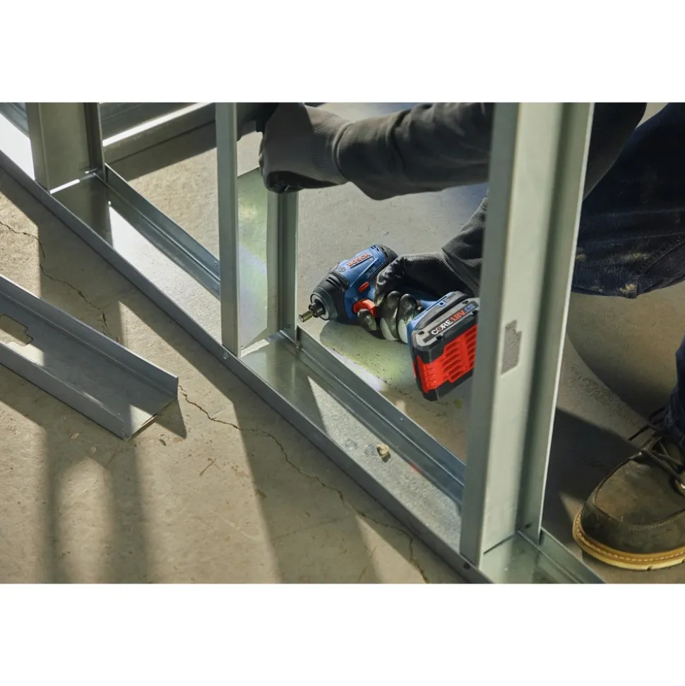 Factory Reconditioned Bosch 18V Brushless Lithium-Ion 1/4 in. Hex Cordless Connected-Ready Impact Driver Kit (4 Ah)