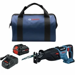 Factory Reconditioned Bosch 18V PROFACTOR Brushless Lithium-Ion 1-1/8 in. Cordless Reciprocating Saw Kit (8 Ah)