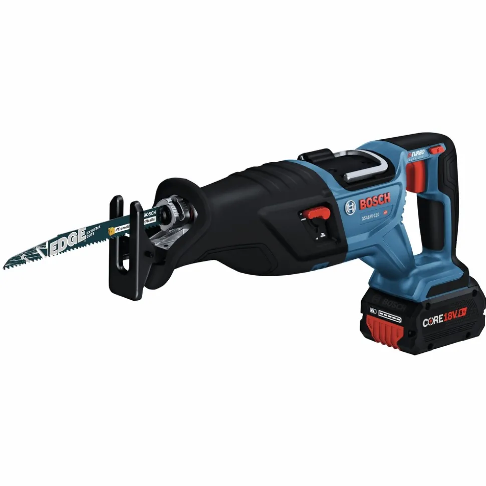 Factory Reconditioned Bosch 18V PROFACTOR Brushless Lithium-Ion 1-1/8 in. Cordless Reciprocating Saw Kit (8 Ah)