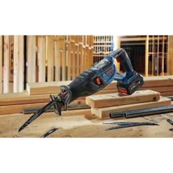 Factory Reconditioned Bosch 18V PROFACTOR Brushless Lithium-Ion 1-1/8 in. Cordless Reciprocating Saw Kit (8 Ah)