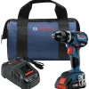 Factory Reconditioned Bosch 18V Lithium-Ion Brushless 1/2 in. Cordless Hammer Drill Driver Kit (4 Ah)