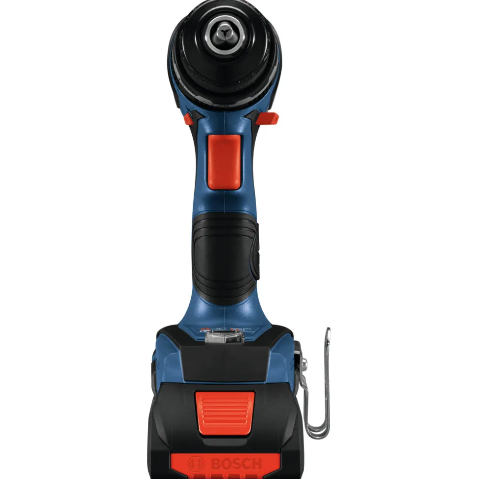 Factory Reconditioned Bosch 18V Lithium-Ion Brushless 1/2 in. Cordless Hammer Drill Driver Kit (4 Ah)