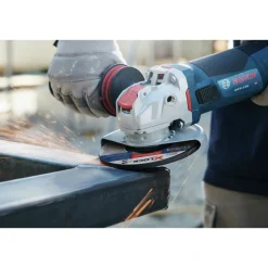 Factory Reconditioned Bosch 120V 10 Amp X-LOCK Ergonomic 4-1/2 in. Corded Angle Grinder