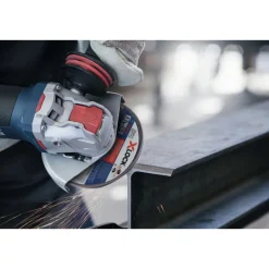 Factory Reconditioned Bosch 120V 10 Amp X-LOCK Ergonomic 4-1/2 in. Corded Angle Grinder with Paddle Switch