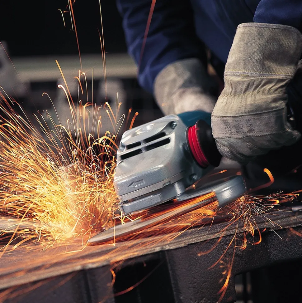 Factory Reconditioned Bosch 13 Amp 5 in. High-Performance Corded Angle Grinder